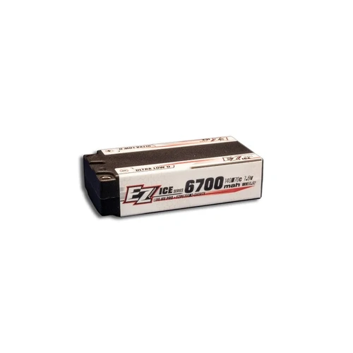 EZpower ICE 2S 7.6V 6700mAh 140C LiPo Shorty Battery