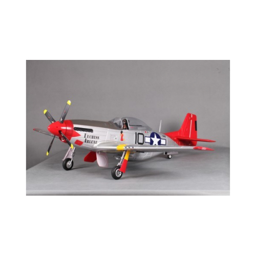 FMS P-51D V8 1400mm Red Tail PNP - FMS008P-RT