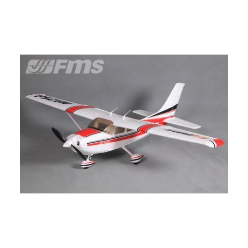 ###Cessna 182 1100mm PNP Red