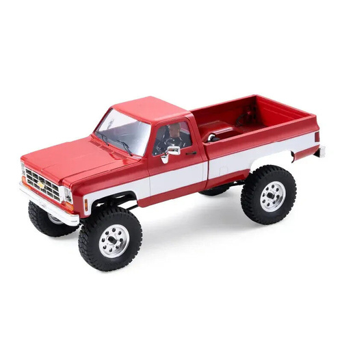 FMS 1/18 Chevrolet K10 RTR Red V2 - FMS11851RTRRDV2