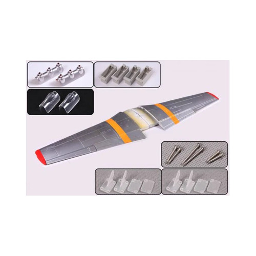 FMS 1700mm P-51D Red Tail Main wing set FMSSG102RT