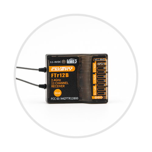 Flysky FTR12B Reciever - FS-FTR12B