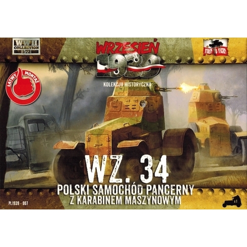 First To Fight 007 1/72 Wz-34 Plastic Model Kit