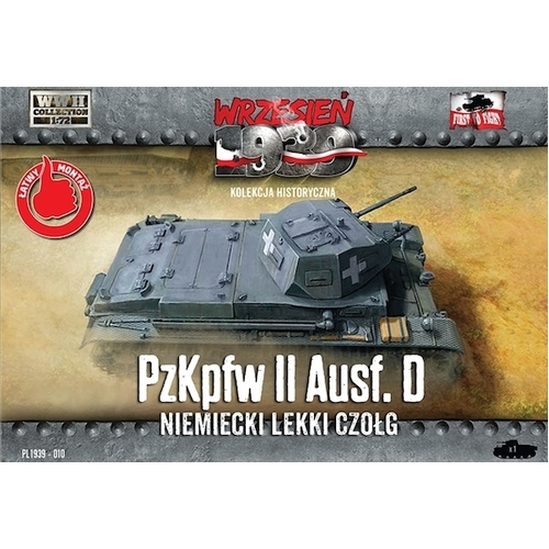 First To Fight 012 1/72 Pz.Kpfw. II Ausf.D Plastic Model Kit
