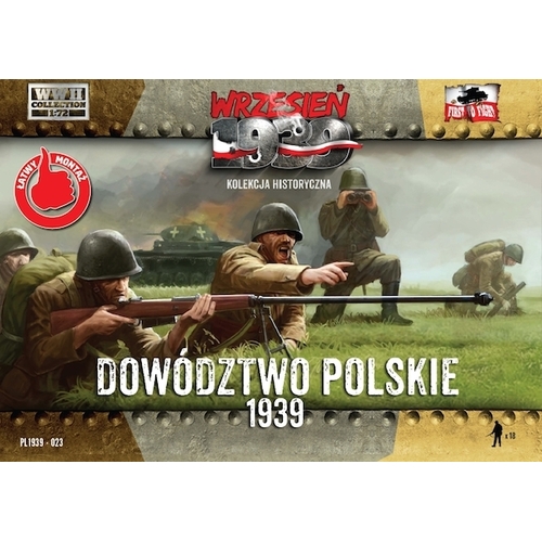 First To Fight 023 1/72 Polish Headquaters - Command (figures) Plastic Model Kit