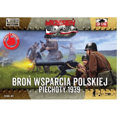 First To Fight 027 1/72 Polish infantry support weapons Plastic Model Kit