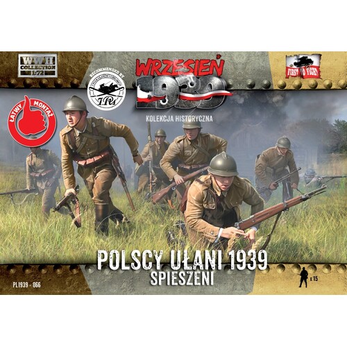 First To Fight 066 1/72 Polish Uhlans on foot Plastic Model Kit