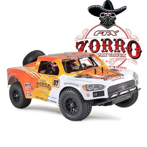 ****FTX ZORRO 1/10 TROPHY TRUCK EP BRUSHLESS 4WD RTR - ORANGE/WHITE