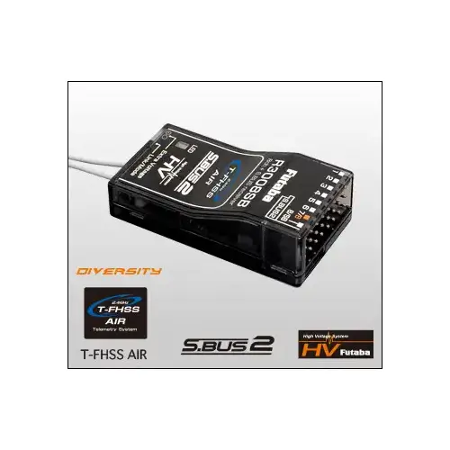 Futaba Receiver R3008SB 2.4G For 10J T-FHSS 10ch+ Sbus - FUTR3008SB