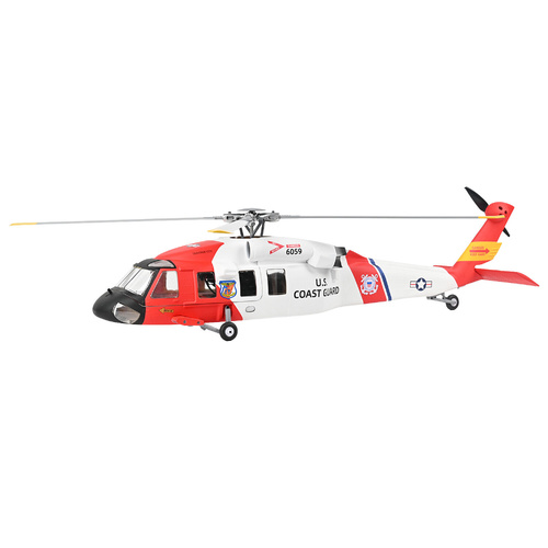 Flywing MH-60T Jayhawk GPS 10Ch RC Helicopter Red & White RTF - FW-MH-60T