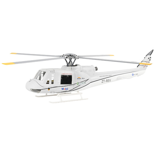 Flywing UH1 3D GPS 10Ch RC Helicopter Four Blades Gray RTF - FW-UH1-GRAY-4BLADES