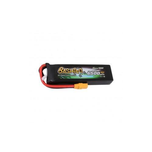 Gens Ace 6500mAh 60C 11.1V Soft Case Lipo Battery (XT-90 Plug) Bashing Series