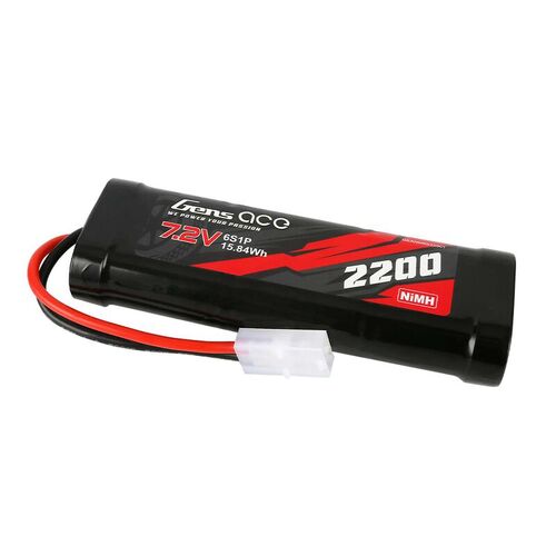 Gens Ace 6S 2200mAh 7.2V  Soft Case NiMH Battery (Tamiya) - GEANM6S2200T
