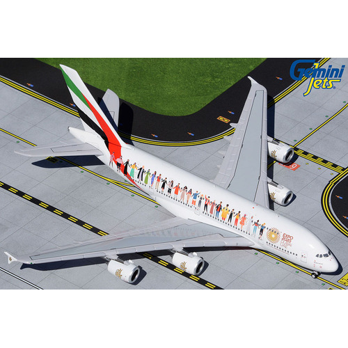 1/400 Emirates A380 A6-EVB “Year of Tolerance” livery