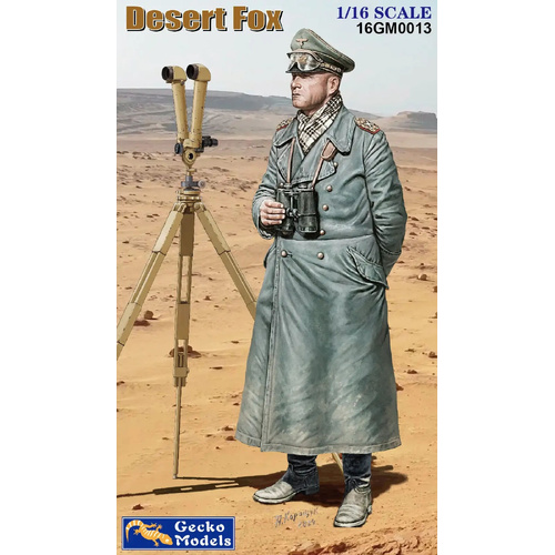 Gecko 1/16 Desert Fox Plastic Model Kit