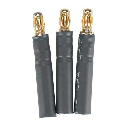Great Planes Bullet Adapter 3.5mm Male/4mm Female (3)