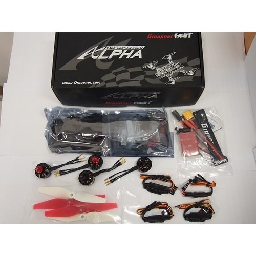 Alpha Quadcopter Kit w/esc, motor, props