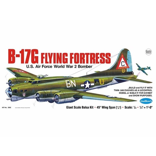 Guillows B-17G Flying Fortress 1:28