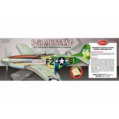 Guillows P51-Mustang Model Kit