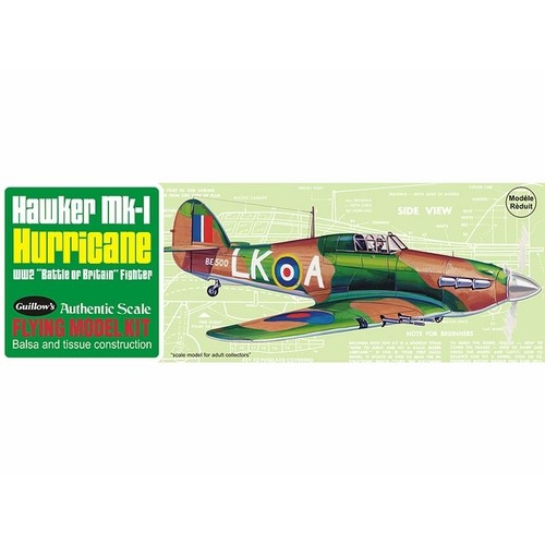 Guillows Hawker Hurricane Model Kit