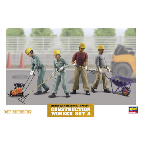 1/35 CONSTRUCTION WORKER SET A