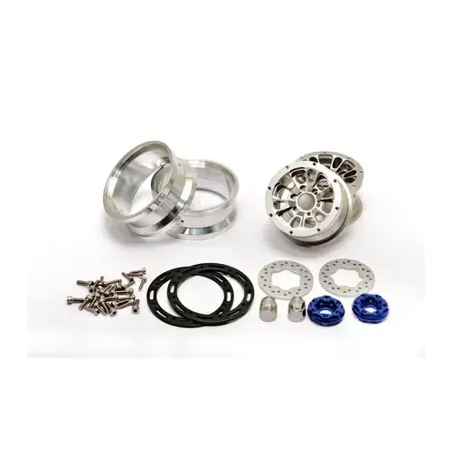 6-Spoke Wheel Set 1.9in Silver