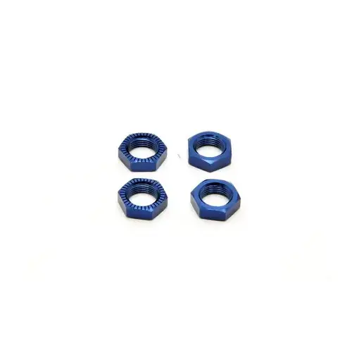 ANTI-LOOSE WHEEL NUT 17mm- BLUE, 4PCS
