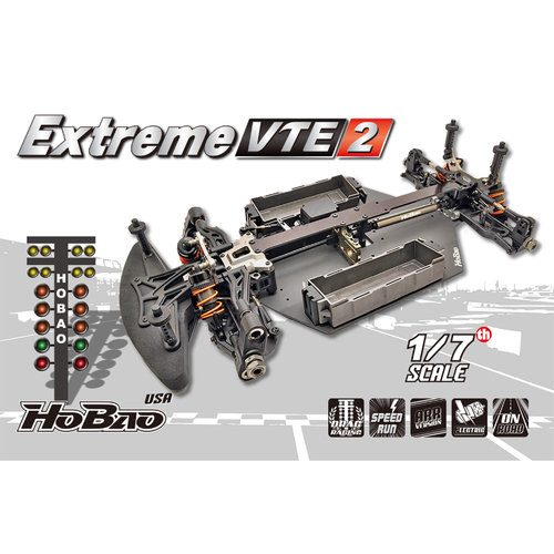 Hobao 1/7 Extreme VT2 On-Road Electric 80% - HB-VTE2