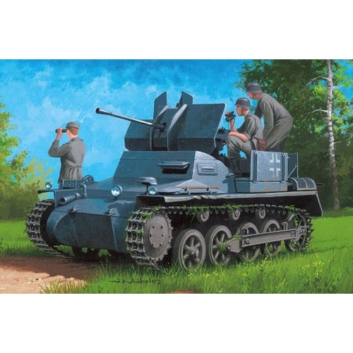 Hobbyboss 1:35 German Flakpanzer Ia W/Ammo.Trail*