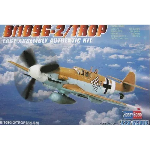 Hobbyboss 1:72 Bf109 G-2/ Trop