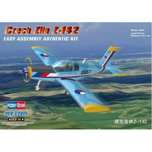 Hobbyboss 1:72 Czech Zlin Z-142