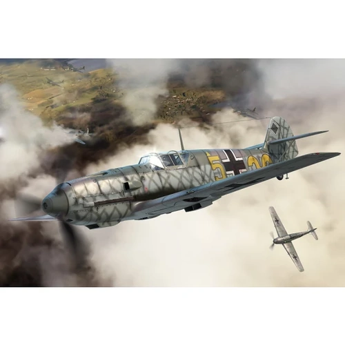 HobbyBoss 1/48 Messerschmitt Bf109E-3 Plastic Model Kit - HB81791
