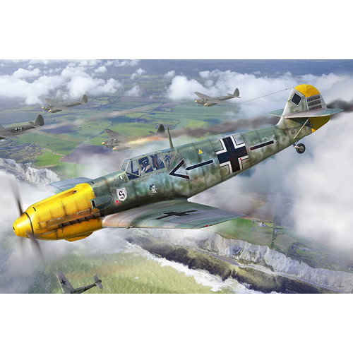 HobbyBoss 1/48 Messerschmitt Bf109E-4 Plastic Model Kit - HB81792