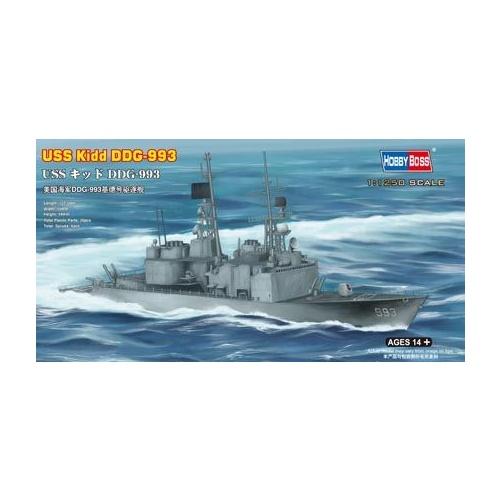 Hobbyboss 1:1250 USS Kidd Ddg-99 *