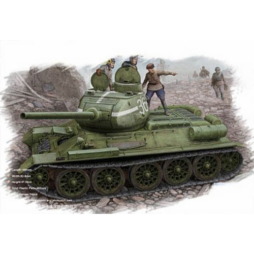 Hobbyboss 1:48 Russian T-34/85 (*