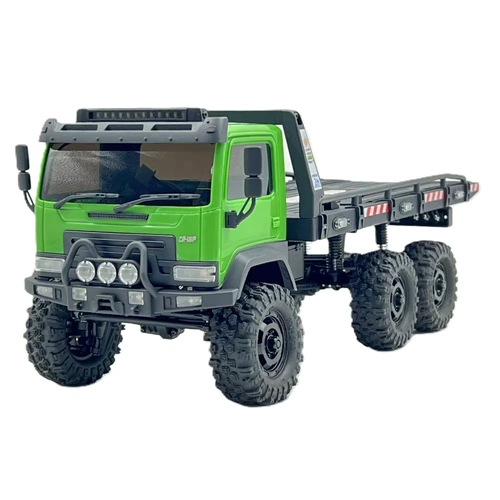 HobbyPlus CR-18P Arktos V1.5 1/18 6x6 RTR Flatbed RC Truck - Green