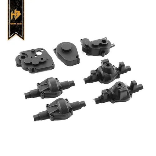 Hobby Plus 240011 Transmission Gear Box & Axle Set