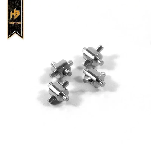 Hobby Plus 240072 Steel U-Joint Cross Ball Set (4pcs)