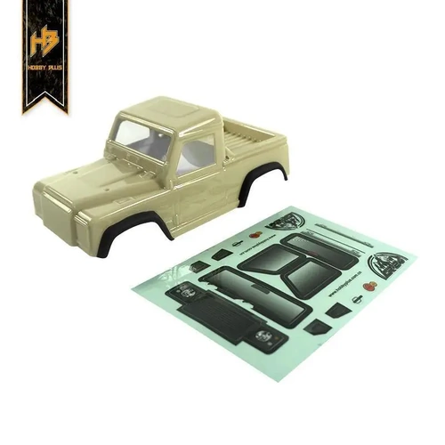 Hobby Plus 240131 Defender Lexan Body Painted Mustard