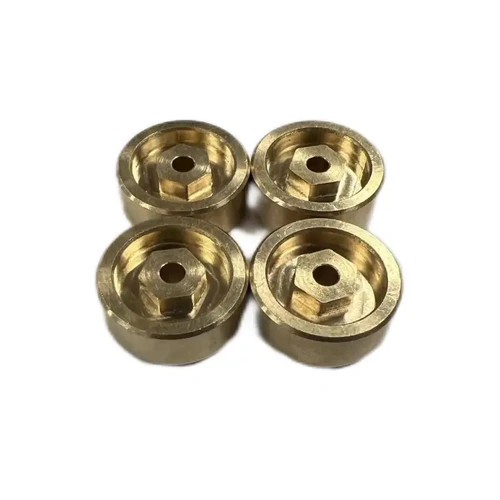 HobbyPlus Optional Machine Brass Wheel Hex