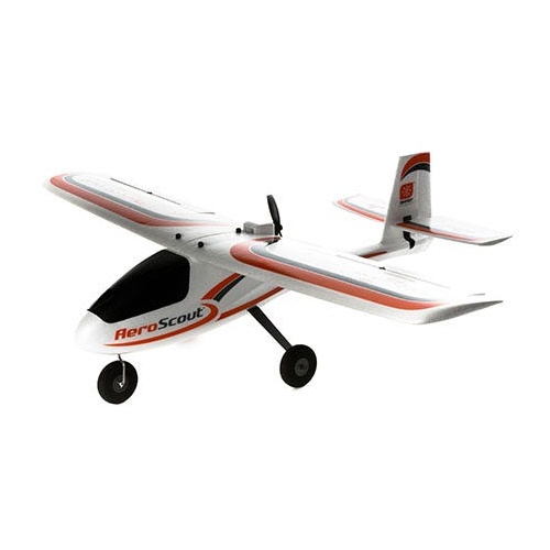 Hobbyzone AeroScout RC Plane, RTF Mode 2