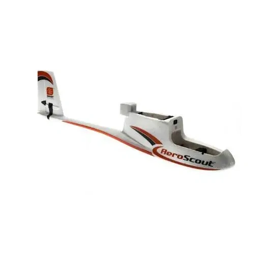 Hobbyzone Fuselage with Elevator and Rudder Servos, AeroScout