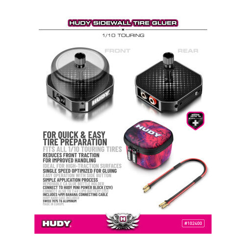 Hudy Sidewall Tire Gluer 1/10 Touring
