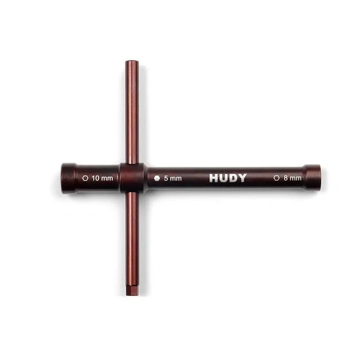 HUDY WRENCH-GLOWPLUG / CLUTCHNUT 10 MM - LONG - HD107581
