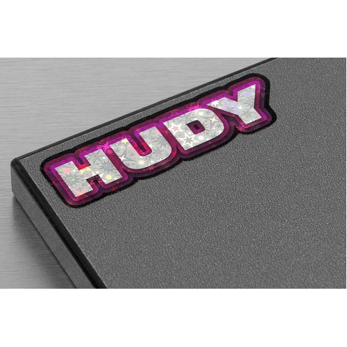 HUDY FLAT SET-UP BOARD FOR 1/10 TOURING CAR - DARK GRAY - HD108205