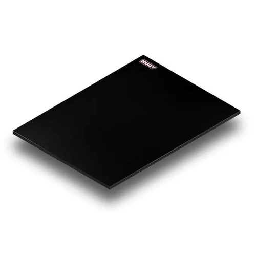 HUDY Flat Set-Up Board 1/8 On-Road - Lightweight - Black - Hd108505