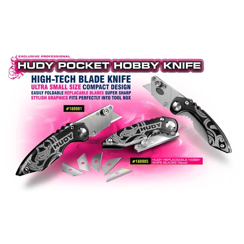 HUDY POCKET HOBBY KNIFE - HD188981