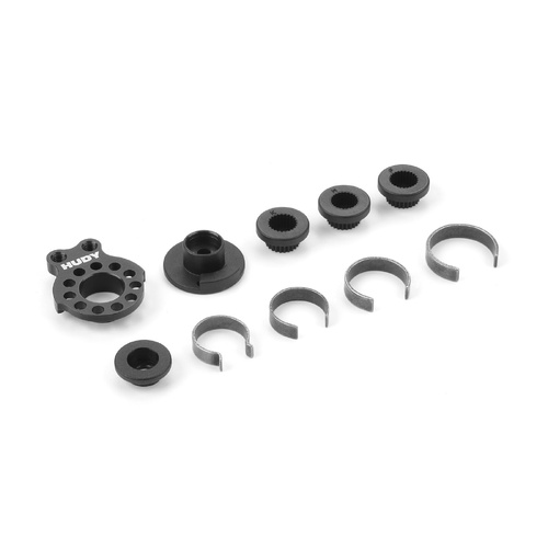 Hudy Alu Fixed Servo Saver 1/12 - Set