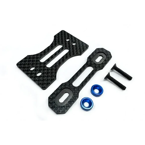 HN One Piece Carbon Rear Wing Stay Set