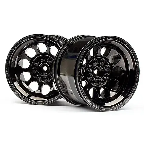 HPI 101252 Bullet St Wheels Black Chrome (Pr)